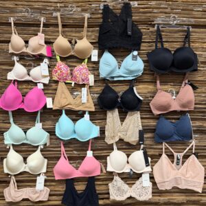 250-piece mixed brand bras liquidation pallet of assorted wholesale intimate apparel