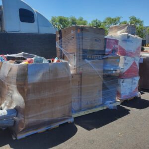 Home Depot home and kitchen truckload of mixed pallets ready for reseller pickup