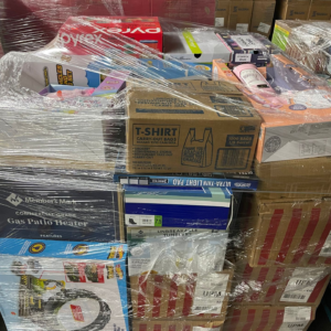 Sam's Club electronics truckload of 24-28 liquidation pallets ready to dispatch