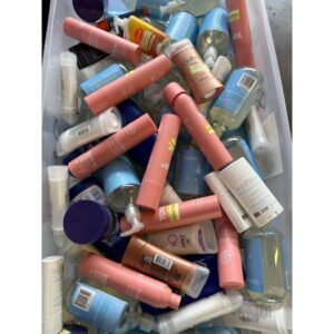 Premium HBA liquidation pallet stacked with overstock health and beauty products for resale