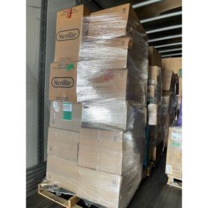 Target MONSTERS truckload of 24 general merchandise pallets loaded on a semi trailer