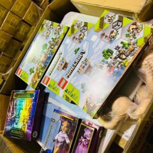 Target overstock truckload of 24-26 general merchandise pallets shrink-wrapped for resale