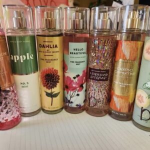 Bath & Body Works wholesale pallet of 700 body care and home fragrance units stacked for resale