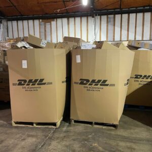 DHL Undeliverable Mail Pallet — 300+ Sealed Mystery Parcels