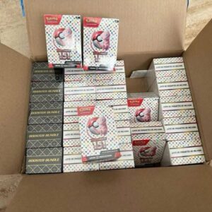 Pokemon Cards Pallet 20 — Wholesale Pokemon cards pallet of 20 sealed booster boxes and loose TCG cards for resale