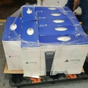 PS5 pallets for sale — Sony PlayStation 5 console liquidation lot with controllers and accessories