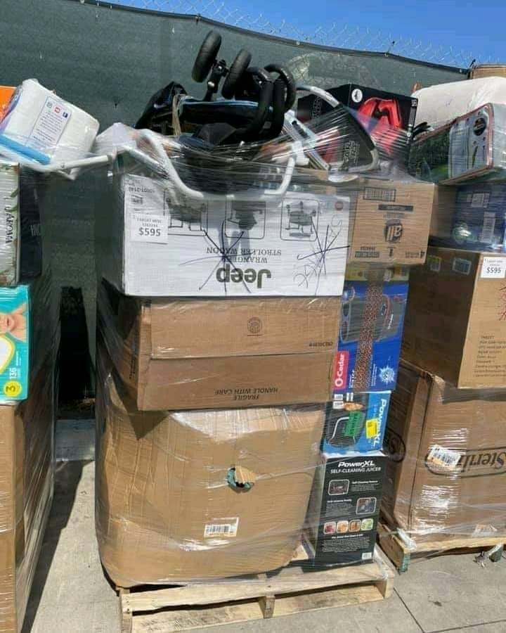 TRGT Bulk Overstock Pallets Target home kitchen overstock pallet of new housewares and small appliances for resale