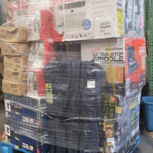 Amazon home and kitchen returns pallet of cookware and small appliances for resale