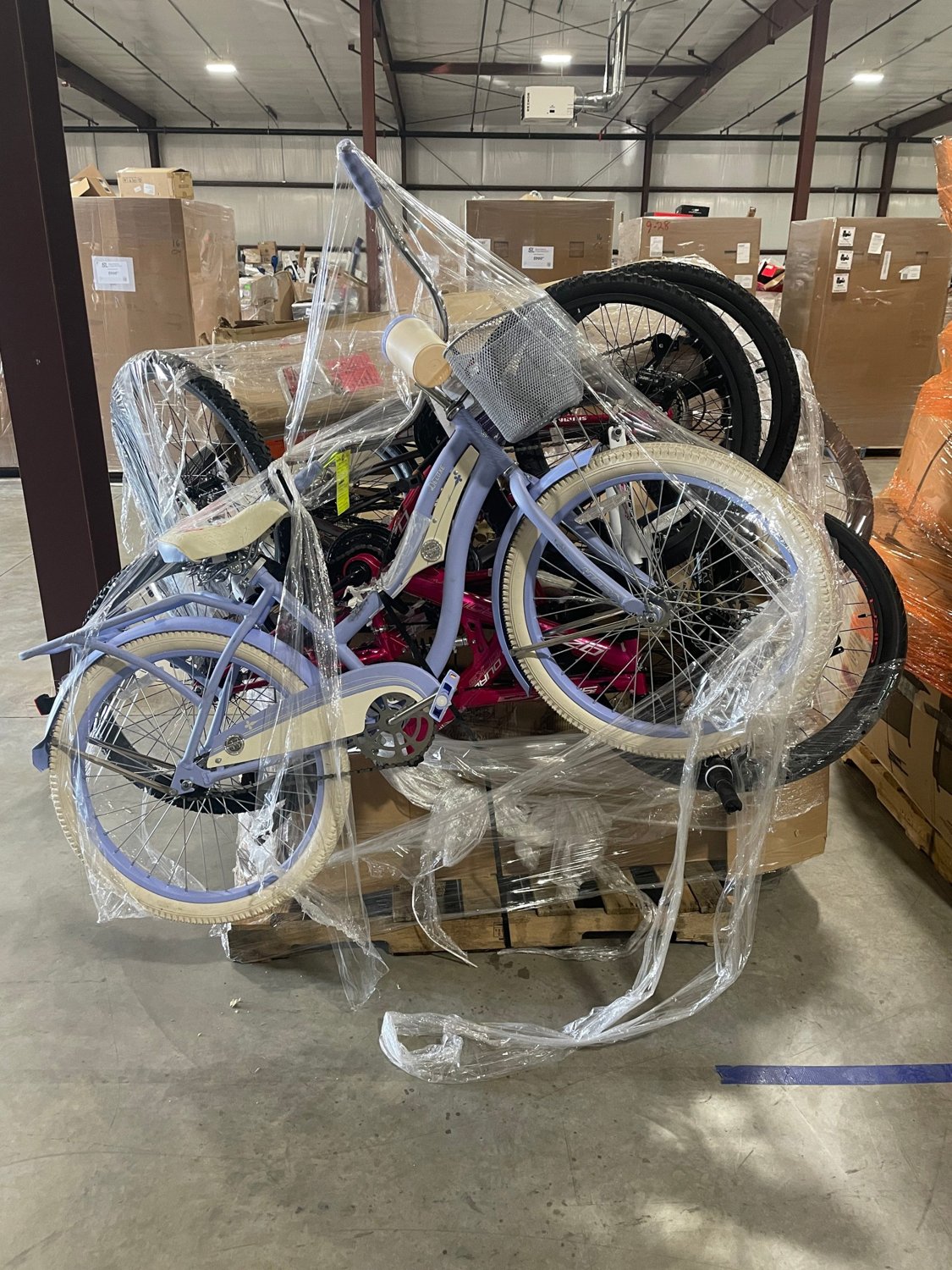 Sport & Outdoor Pallets Sport and outdoor liquidation pallet of mixed sporting goods and fitness gear for resale