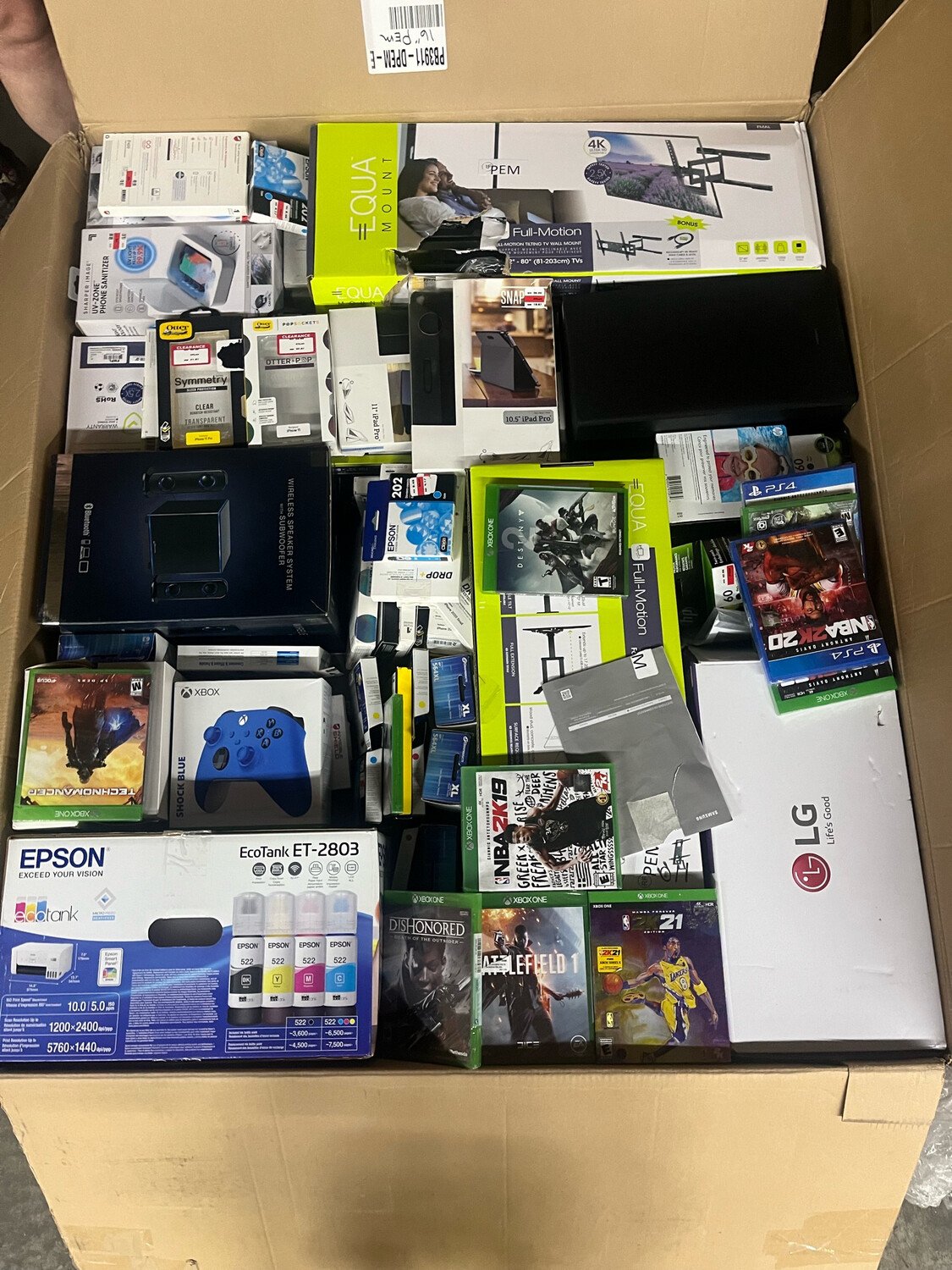 TARGET ELECTRONICS MEGA MYSTERY BOX Target electronics mega mystery box of consumer tech overstock and returns for resellers