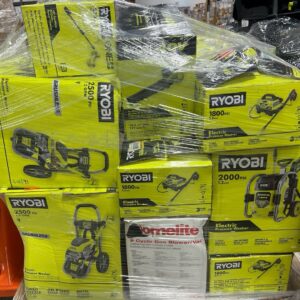 Home Depot Power Tool Pallet 7 — Home Depot power tool pallet HDT-3333 with mixed DeWalt, Milwaukee and Ryobi tools