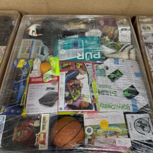 Mixed retail general merchandise pallet of resalable returns and overstock ready for resellers