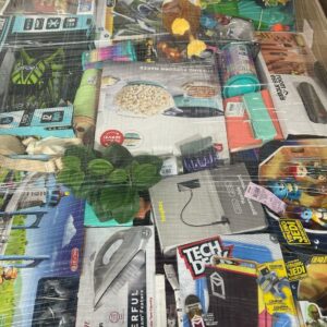Bulk general merchandise liquidation pallet of mixed resale-ready GM items