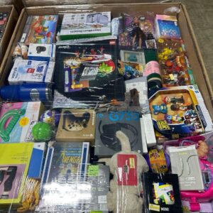 Bulk General Merchandise Liquidation Pallet 2 — Bulk general merchandise liquidation pallet of shrink-wrapped mixed resale go
