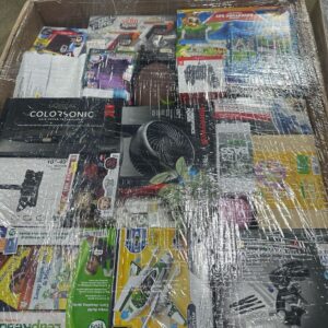 General Merchandise Liquidation Pallet 7 — General merchandise liquidation pallet of mixed retail goods stacked and shrink-wr