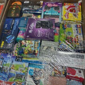 Assorted General Merchandise Liquidation Pallet 8 — Assorted general merchandise pallet of mixed retail stock wrapped for res